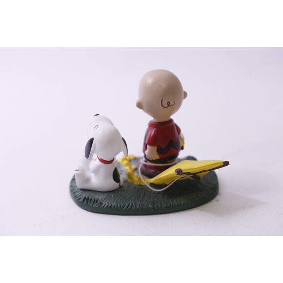 Peanuts, Danbury Mint, Strung Out, 1993, Resin Figure, Vintage, ~ 250724-WH 1327 - Picture 2 of 3